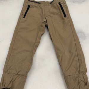 Denizen by Levi’s Boys Jogger Pants Khaki Size 4 Zipper Pockets